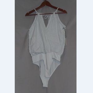 New Light Grey/Blue Dressy Jumper